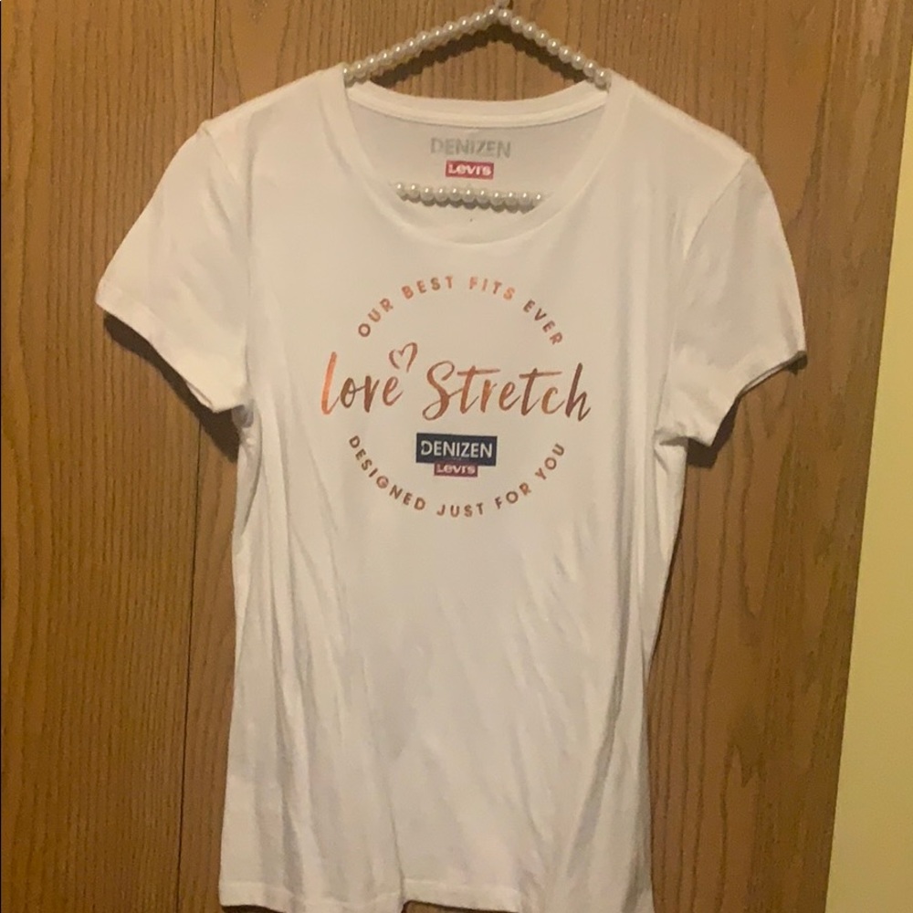 NewDENIZEN Levi’s tee shirt logo on front and back